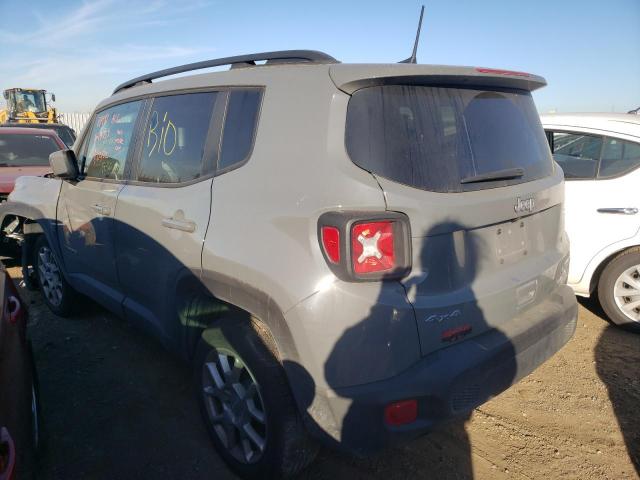 ZACNJDBB3MPN34017 - 2021 JEEP RENEGADE L GRAY photo 3