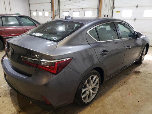 19UDE2F31MA011459 - 2021 ACURA ILX GRAY photo 4