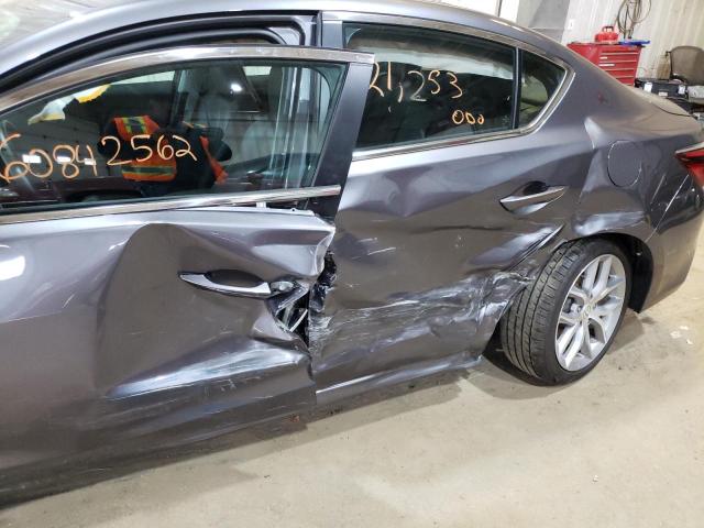 19UDE2F31MA011459 - 2021 ACURA ILX GRAY photo 9