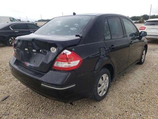 3N1CC1AP9BL362164 - 2011 NISSAN VERSA S BLACK photo 4