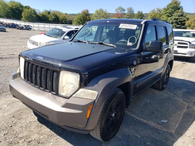 1J4PN3GK3BW542888 - 2011 JEEP LIBERTY RE BLACK photo 2