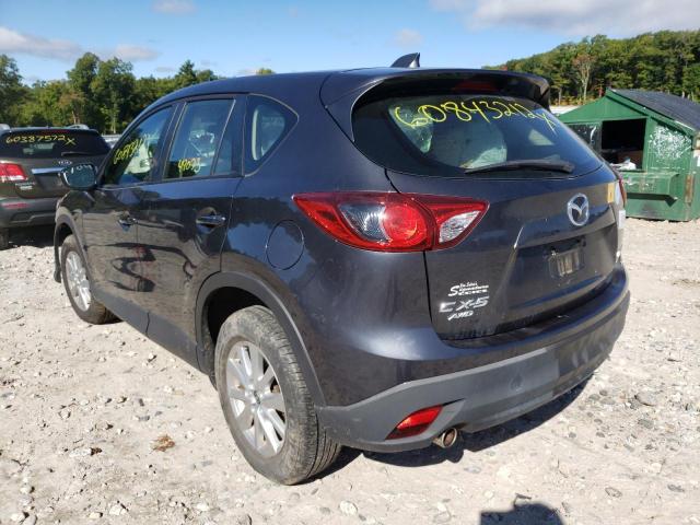 JM3KE4BYXF0479788 - 2015 MAZDA CX-5 SPORT GRAY photo 3