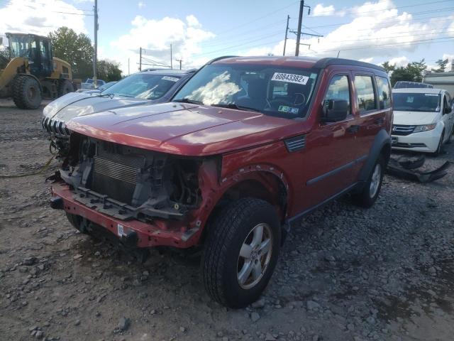 1D8GU28K68W126653 - 2008 DODGE NITRO SXT RED photo 2