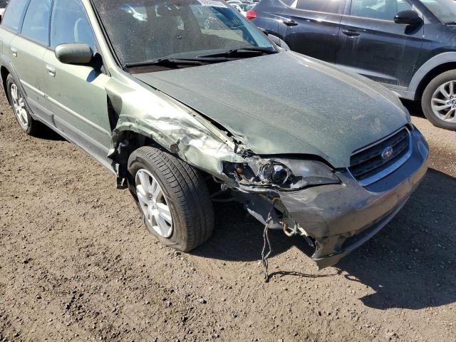 4S4BP62C757374436 - 2005 SUBARU LEGACY OUT GREEN photo 9