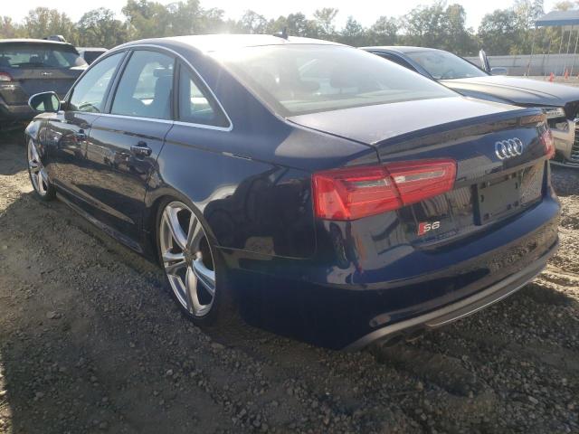 WAUF2AFC5EN060293 - 2014 AUDI S6 BLUE photo 3