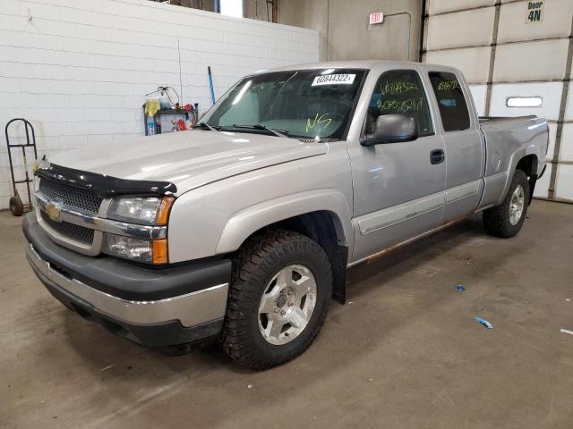 2GCEK19B751368892 - 2005 CHEVROLET SILVERADO SILVER photo 2