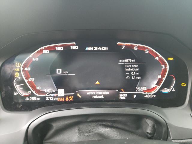 WBA5U9C01LFH60742 - 2020 BMW M340XI GRAY photo 8