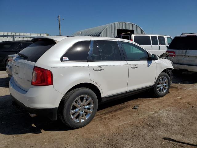 2FMDK3JC8EBA45792 - 2014 FORD EDGE SEL WHITE photo 4