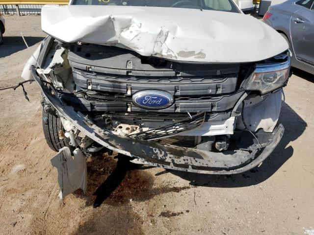 2FMDK3JC8EBA45792 - 2014 FORD EDGE SEL WHITE photo 9