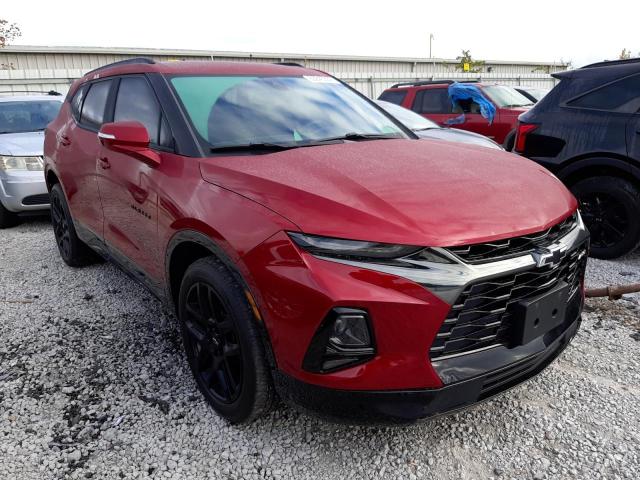 3GNKBJRS7KS697442 - 2019 CHEVROLET BLAZER RS RED photo 1