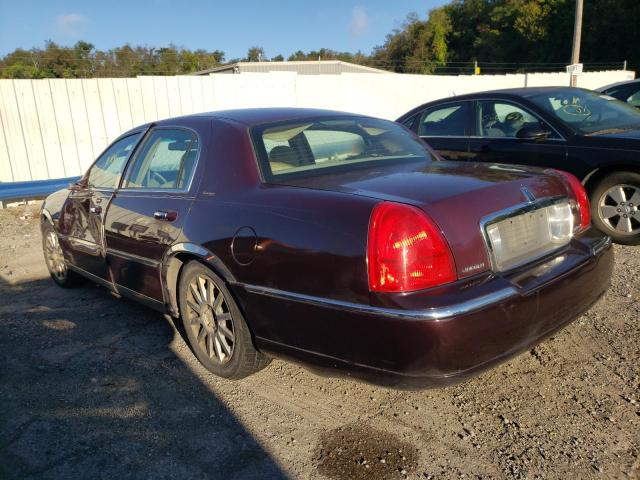 1LNHM81W96Y604824 - 2006 LINCOLN TOWN CAR S BURGUNDY photo 3