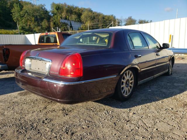 1LNHM81W96Y604824 - 2006 LINCOLN TOWN CAR S BURGUNDY photo 4