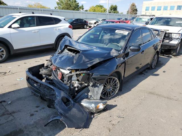 JF1GE74638G516935 - 2008 SUBARU IMPREZA WR BLACK photo 2