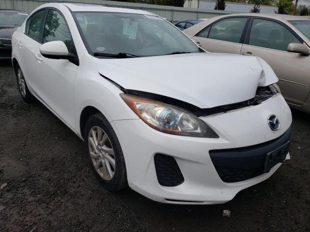 JM1BL1V83C1614057 - 2012 MAZDA 3 I WHITE photo 1