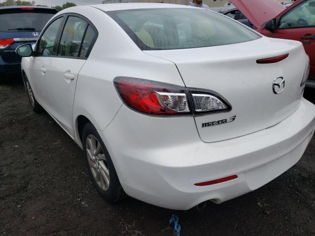 JM1BL1V83C1614057 - 2012 MAZDA 3 I WHITE photo 3