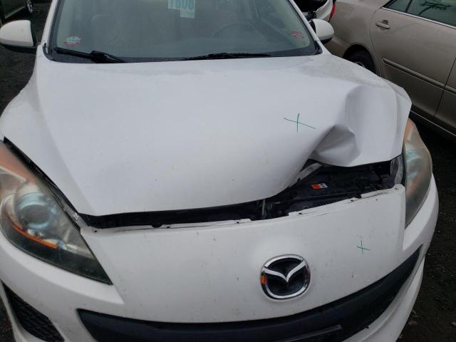 JM1BL1V83C1614057 - 2012 MAZDA 3 I WHITE photo 9