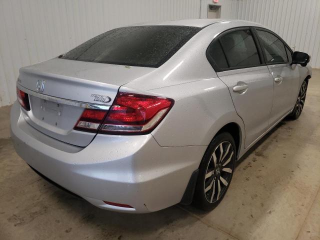 2HGFB2F93FH500830 - 2015 HONDA CIVIC EXL Gümüş foto 4