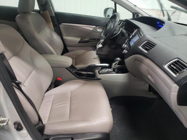 2HGFB2F93FH500830 - 2015 HONDA CIVIC EXL Gümüş foto 5