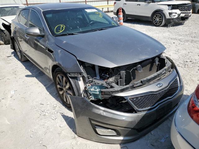 5XXGN4A72FG412429 - 2015 KIA OPTIMA EX GRAY photo 1