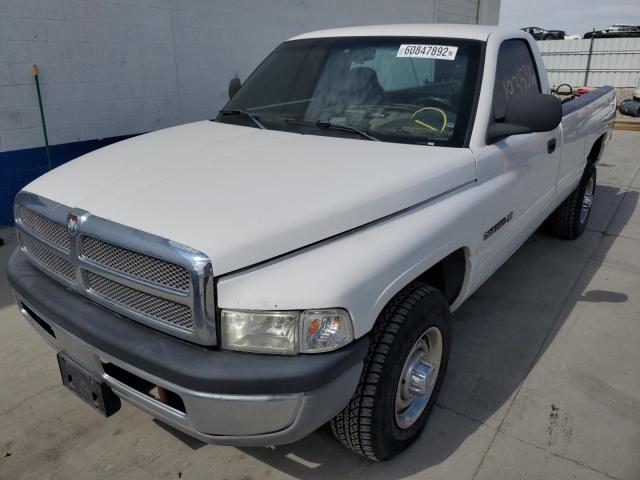 3B7KC26Z91M558090 - 2001 DODGE RAM 2500 WHITE photo 2