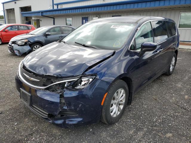 2C4RC1DG5HR529019 - 2017 CHRYSLER PACIFICA T BLUE photo 2