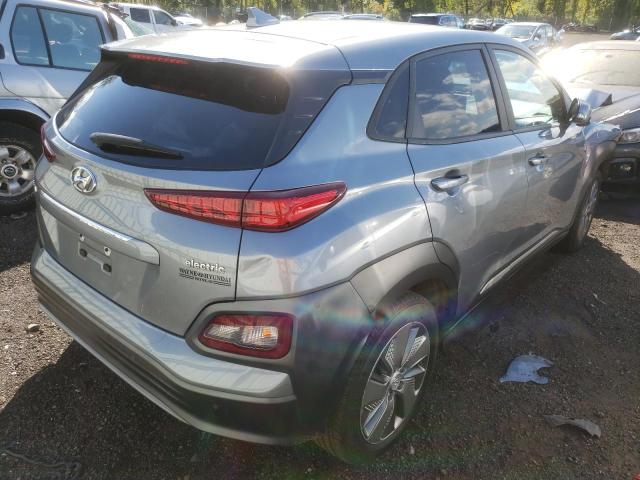 KM8K53AG9MU100292 - 2021 HYUNDAI KONA ULTIM GRAY photo 4