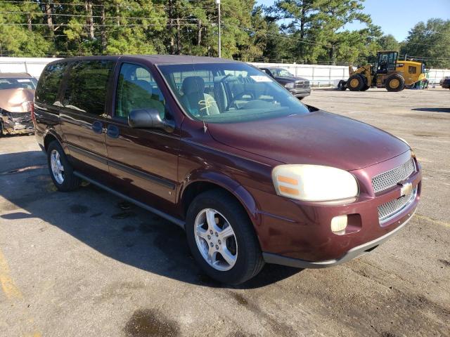 1GNDV23197D219343 - 2007 CHEVROLET UPLANDER L MAROON photo 1