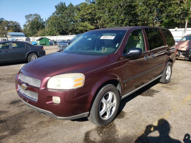 1GNDV23197D219343 - 2007 CHEVROLET UPLANDER L Tünd qırmızı foto 2