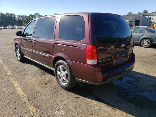 1GNDV23197D219343 - 2007 CHEVROLET UPLANDER L MAROON photo 3