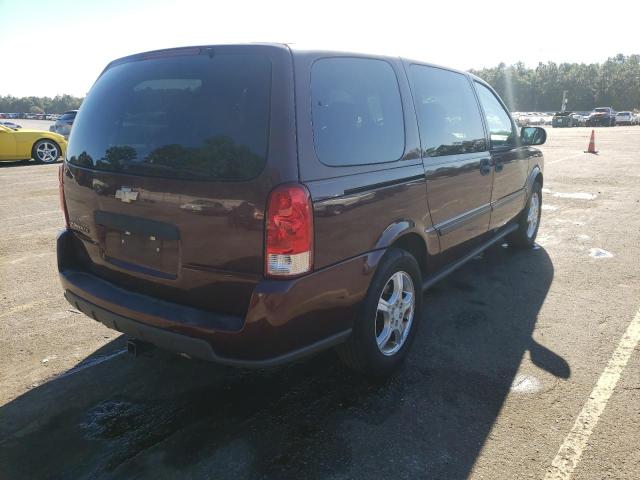 1GNDV23197D219343 - 2007 CHEVROLET UPLANDER L Tünd qırmızı foto 4