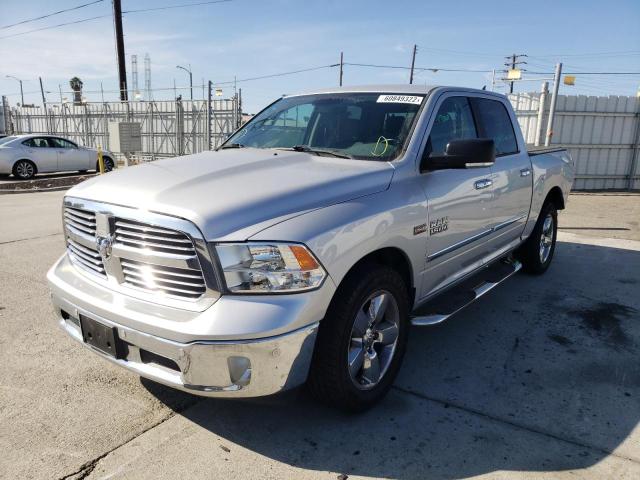 1C6RR6LT3HS582852 - 2017 RAM 1500 SLT WHITE photo 2