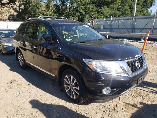 5N1AR2MM5DC611466 - 2013 NISSAN PATHFINDER BLACK photo 1