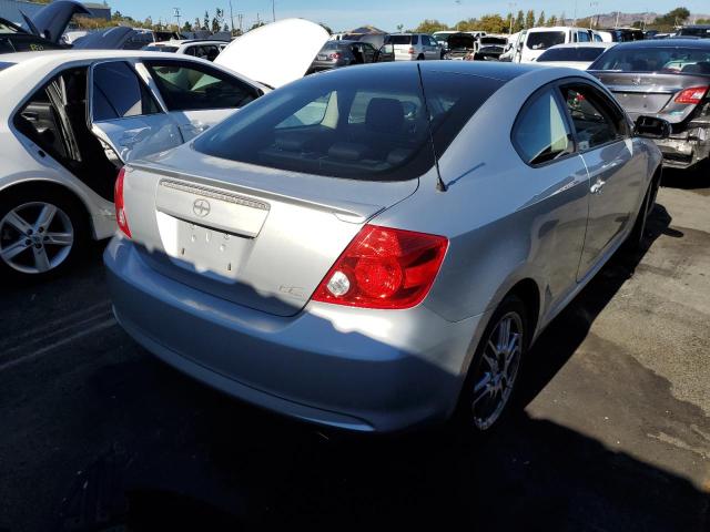 JTKDE177350005849 - 2005 TOYOTA SCION TC 银色 照片 4