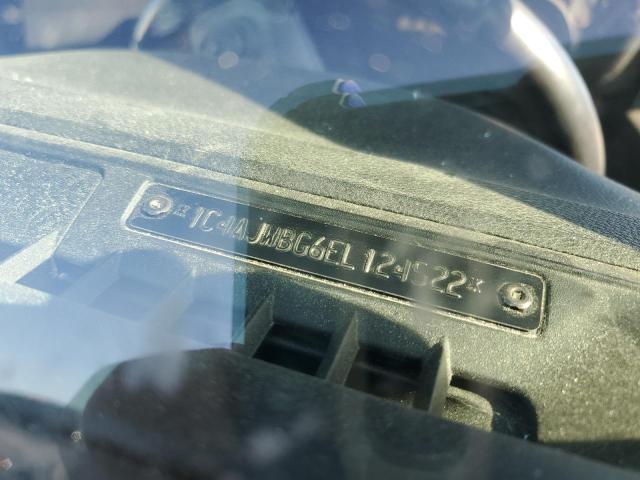 1C4AJWBG6EL124522 - 2014 JEEP WRANGLER S BLACK photo 10