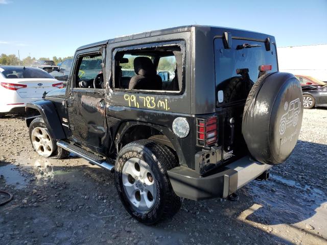 1C4AJWBG6EL124522 - 2014 JEEP WRANGLER S BLACK photo 3