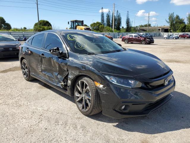 2HGFC2F82LH531518 - 2020 HONDA CIVIC SPOR BLACK photo 1