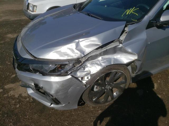 2HGFC2F83KH507176 - 2019 HONDA CIVIC SPOR 银色 照片 9