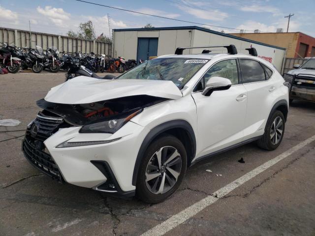 JTJGJRDZ4L5009927 - 2020 LEXUS NX 300H WHITE photo 2