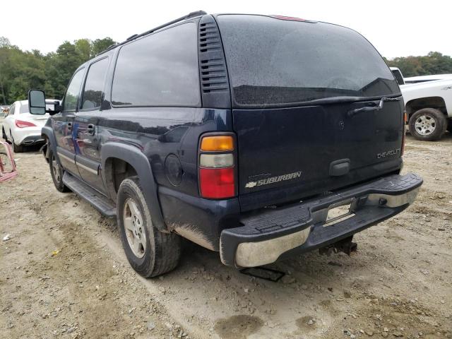 1GNFK16T54J264446 - 2004 CHEVROLET SUBURBAN K BLUE photo 3