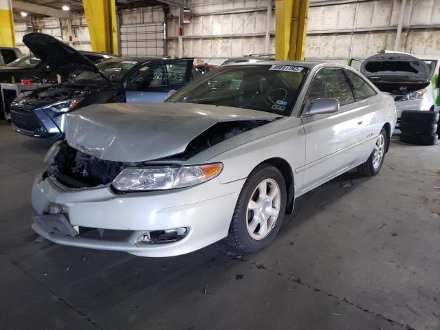 2T1CF28P62C542706 - 2002 TOYOTA CAMRY SOLA SILVER photo 2