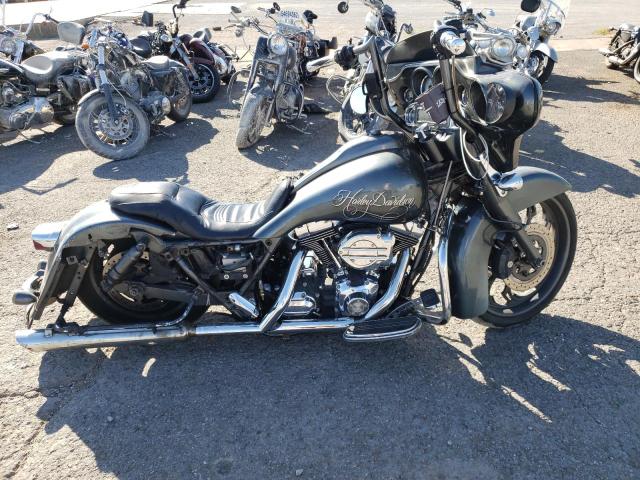 1HD1KB4188Y683350 - 2008 HARLEY-DAVIDSON FLHX GRAY photo 9