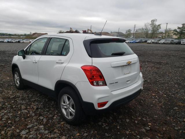 KL7CJNSBXJB694687 - 2018 CHEVROLET TRAX LS WHITE photo 3