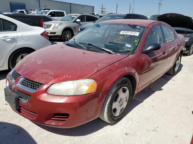 1B3EL46X86N137466 - 2006 DODGE STRATUS SX RED photo 2