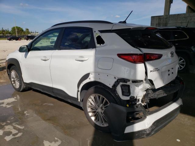 KM8K62AA6JU131434 - 2018 HYUNDAI KONA SEL WHITE photo 3