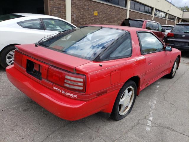 JT2MA70M0M0155446 - 1991 TOYOTA SUPRA RED photo 4