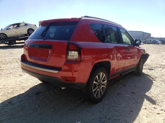 1C4NJCBA9HD131281 - 2017 JEEP COMPASS SP RED photo 4
