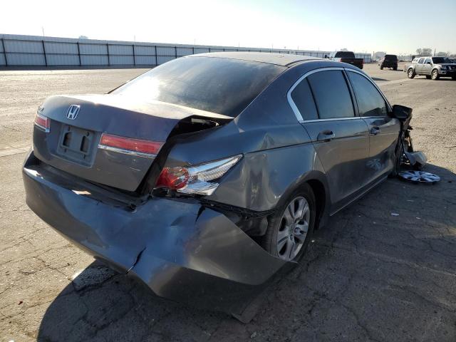 1HGCP2F48BA017724 - 2011 HONDA ACCORD LXP GRAY photo 4