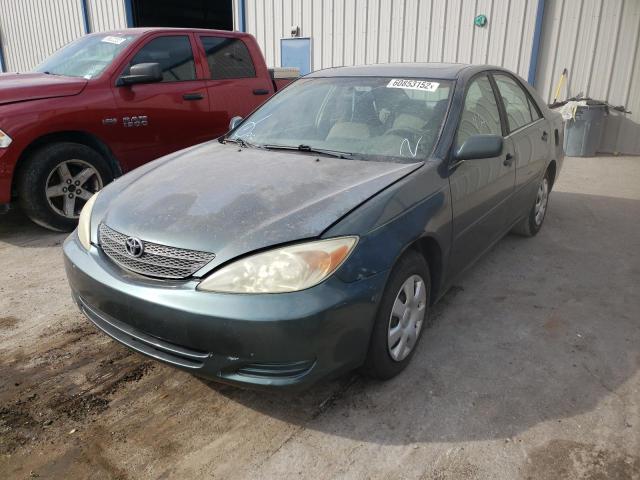 4T1BE32K13U762840 - 2003 TOYOTA CAMRY LE GREEN photo 2