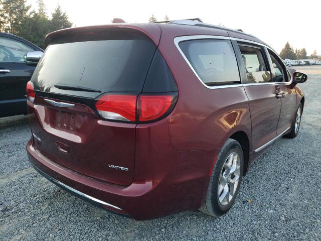 2C4RC1GG9KR667438 - 2019 CHRYSLER PACIFICA L BURGUNDY photo 4