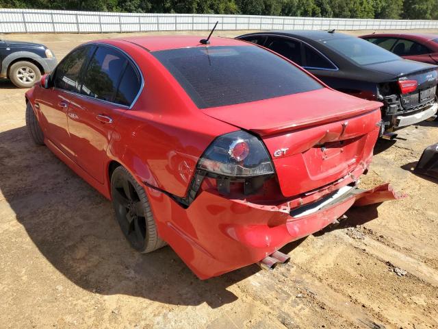 6G2EC57Y58L152394 - 2008 PONTIAC G8 GT RED photo 3